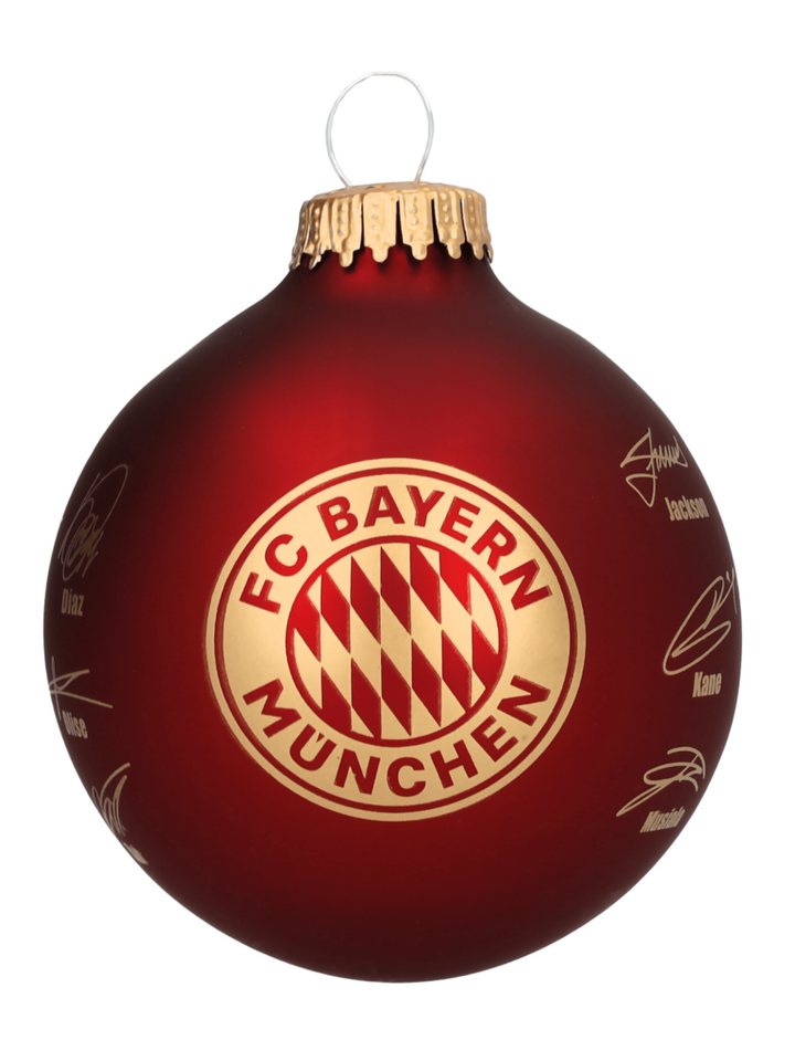 FC Bayern München Adventskalender FC Bayern München I Christbaumkugel Signature I Rot FC Bayern München Adventskalender FC Bayern München I Christbaumkugel Signature I Rot von FC Bayern München