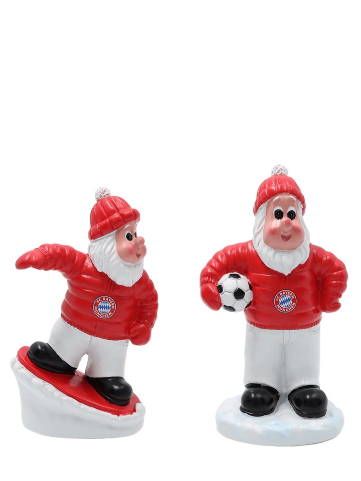 FC Bayern München Adventskalender FC Bayern München I Weihnachtsfiguren I Dekozwerge I 2er Set, Rot FC Bayern München Adventskalender FC Bayern München I Weihnachtsfiguren I Dekozwerge I 2er Set, Rot von FC Bayern München