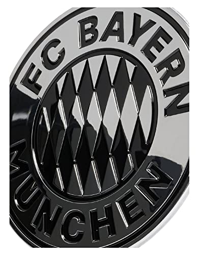 FC Bayern München Aufkleber - Chromlogo - 3D Sticker XL Logo Autoaufkleber FCB von FC Bayern München