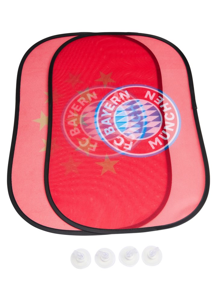FC Bayern München Autosonnenschutz FC Bayern München Sonnenblende I Sonnenschutz I Auto I 2er-Set I Rot, 36.000 x 44.000 cm FC Bayern München Autosonnenschutz FC Bayern München Sonnenblende I Sonnenschutz I Auto I 2er-Set I Rot, 36.000 x 44.000 cm von FC Bayern München