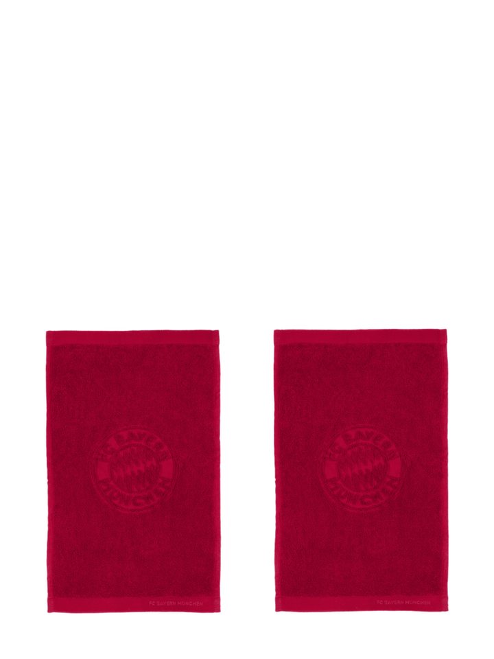 FC Bayern München Badetuch FC Bayern München I Gästehandtuch 2er-Set I Handtücher I 50x30 cm, 100% Baumwolle FC Bayern München Badetuch FC Bayern München I Gästehandtuch 2er-Set I Handtücher I 50x30 cm, 100% Baumwolle von FC Bayern München