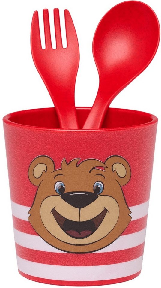 FC Bayern München Becher Becher + Besteck Set Berni 2teilig von FC Bayern München