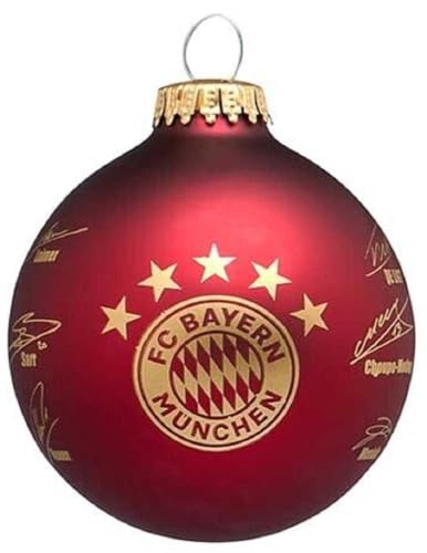 FC Bayern München Christbaumkugel - Signature 2023/24 - Weihnachtskugel FCB von FC Bayern München