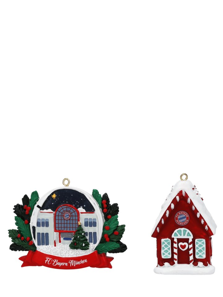 FC Bayern München Christbaumschmuck FC Bayern München I Christbaumanhänger I Christbaumschmuck 2er-Set FC Bayern München Christbaumschmuck FC Bayern München I Christbaumanhänger I Christbaumschmuck 2er-Set von FC Bayern München