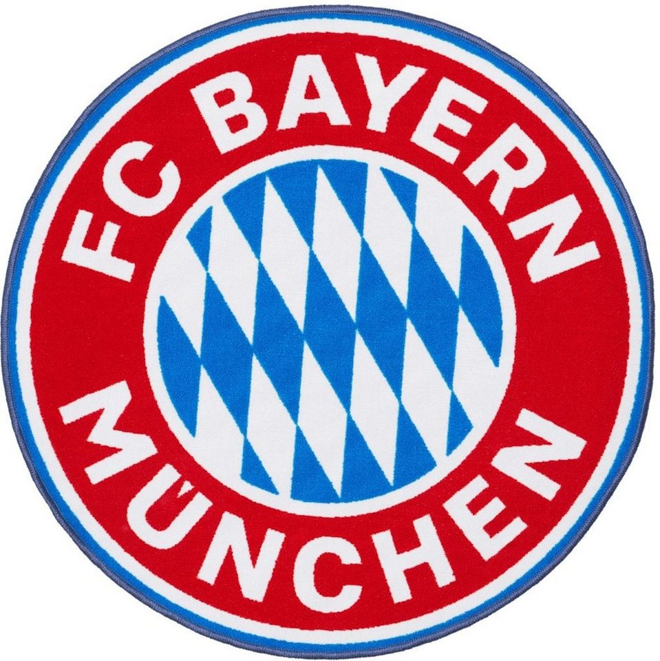 FC Bayern München Dekoobjekt Teppich Logo von FC Bayern München