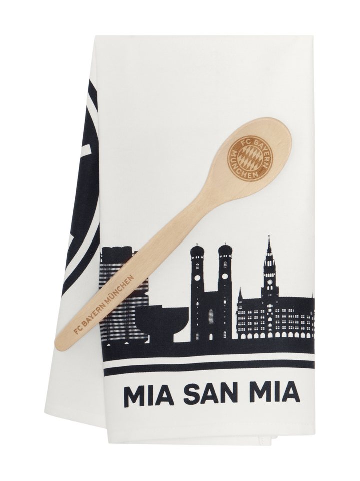 FC Bayern München Frühstücksbrett FC Bayern München Kochset 2er-Set: Geschirrtuch & Kochlöffel I Fußball, Baumwolle FC Bayern München Frühstücksbrett FC Bayern München Kochset 2er-Set: Geschirrtuch & Kochlöffel I Fußball, Baumwolle von FC Bayern München