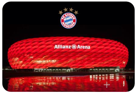FC Bayern München Frühstücksbrettchen 2er Pack (Arena) von FC Bayern München AG