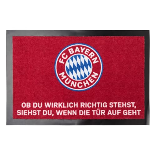 FC Bayern München Fußmatte | Schmutzfangmatte | Fußabstreifer | Spruch von FC Bayern München