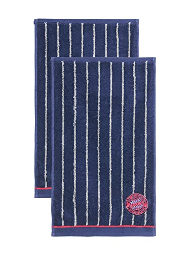 FC Bayern München Gästehandtuch 2er-Set Navy FC Bayern München Gästehandtuch 2er-Set Navy von FC Bayern München