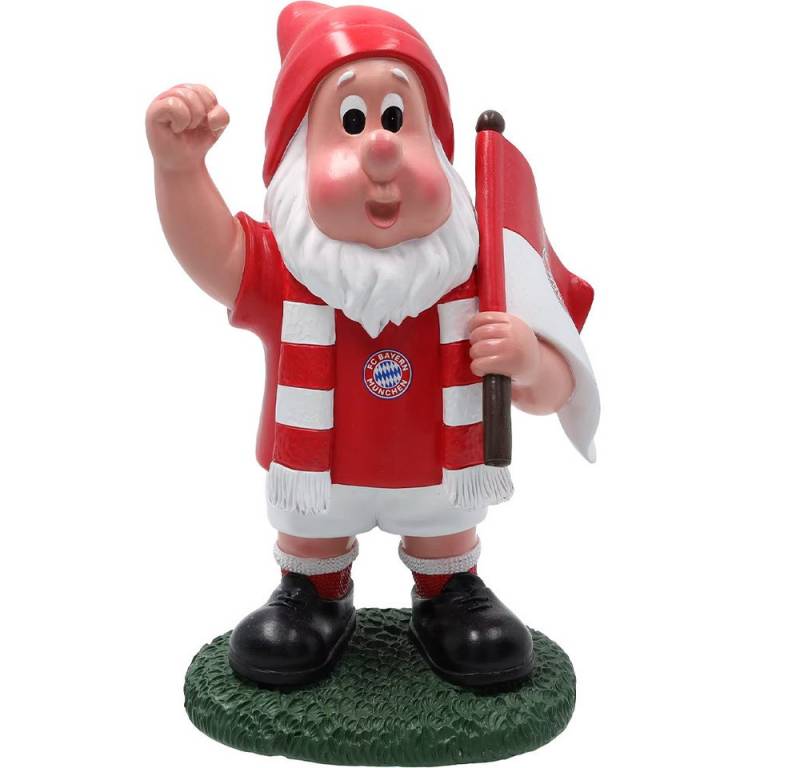 FC Bayern München Gartenzwerg FC Bayern München Gartenzwerg Fahne von FC Bayern München