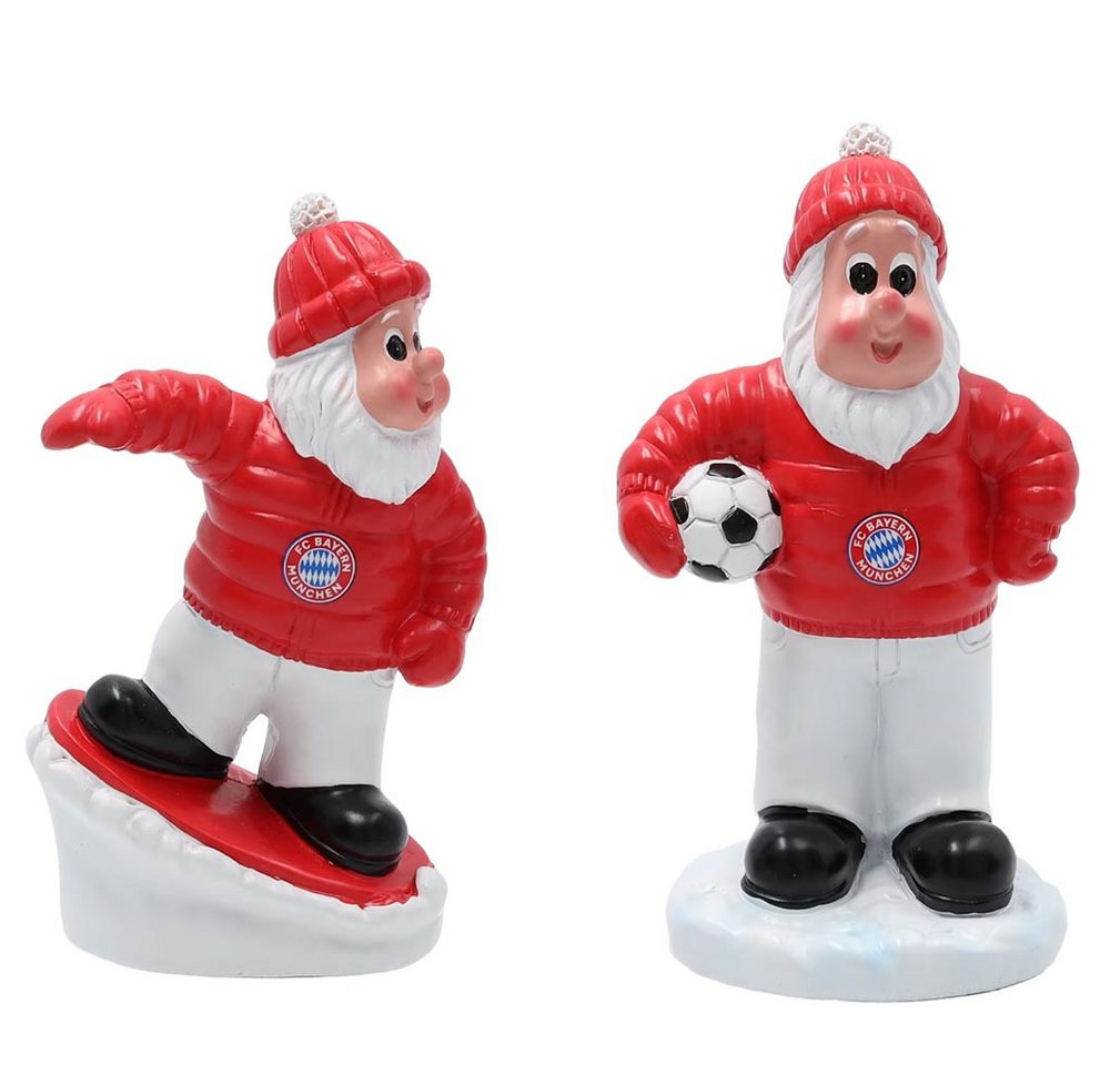 FC Bayern München Gartenzwerg FC Bayern München Weihnachtsfiguren 2er-Set von FC Bayern München