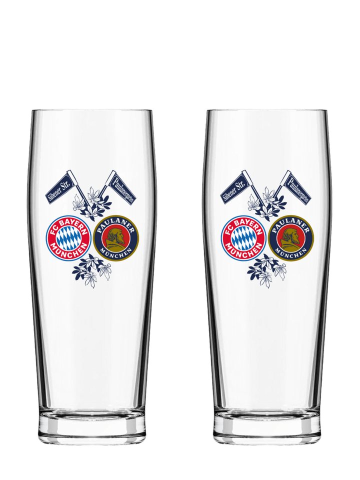 FC Bayern München Gläser-Set FC Bayern München Halbeglas I Bierglas I 2er-Set I Je 0,5 l, Glas FC Bayern München Gläser-Set FC Bayern München Halbeglas I Bierglas I 2er-Set I Je 0,5 l, Glas von FC Bayern München