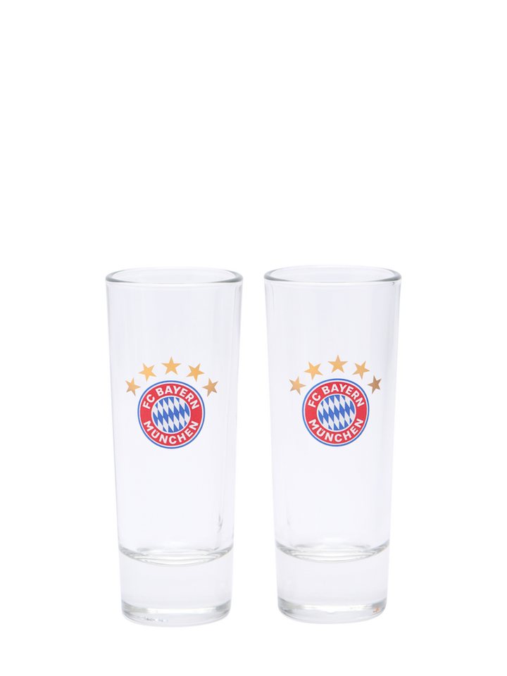 FC Bayern München Gläser-Set FC Bayern München I Schnapsglas 2er-Set I Durchsichtig, Glas FC Bayern München Gläser-Set FC Bayern München I Schnapsglas 2er-Set I Durchsichtig, Glas von FC Bayern München