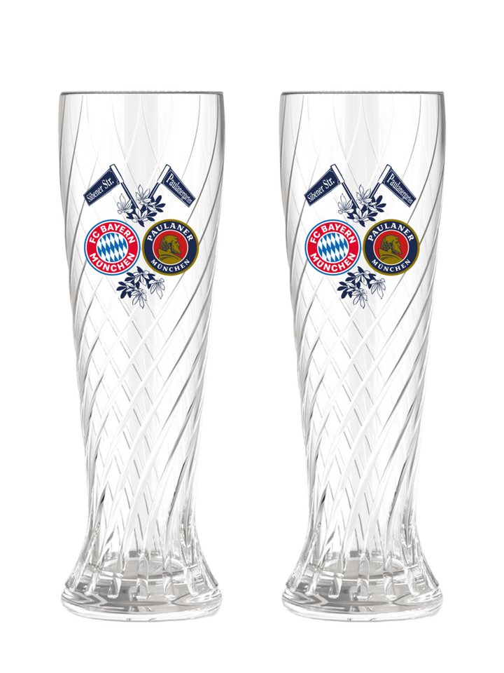 FC Bayern München Gläser-Set FC Bayern München Weißbierglas 2er-Set, Glas FC Bayern München Gläser-Set FC Bayern München Weißbierglas 2er-Set, Glas von FC Bayern München