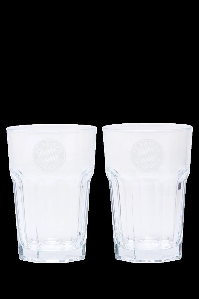 FC Bayern München Gläser-Set FCB Latte Macchiatto Glas 2er, Glas von FC Bayern München