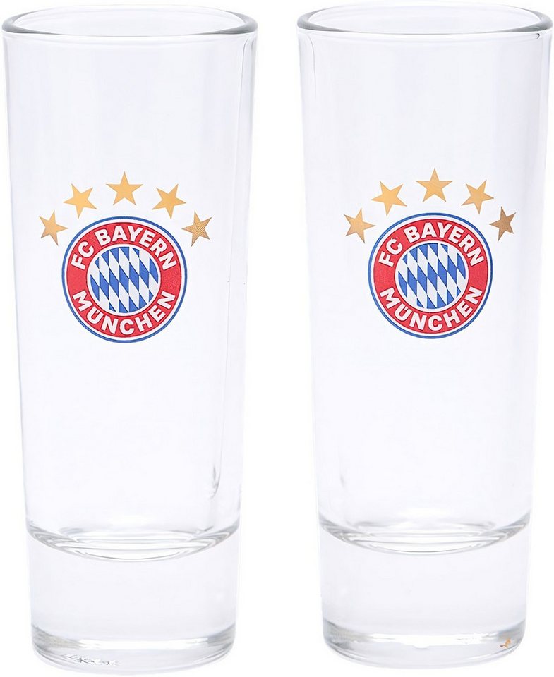 FC Bayern München Glas Schnapsglas 2er Set von FC Bayern München