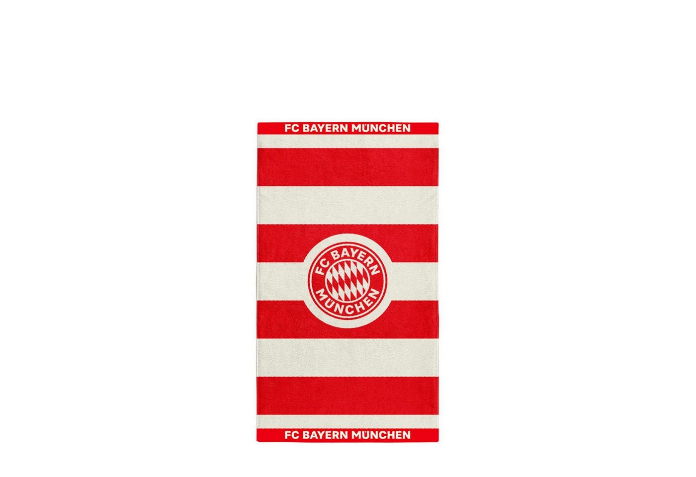 FC Bayern München Handtuch FC Bayern Handtuch Rot/Weiß, Baumwolle von FC Bayern München