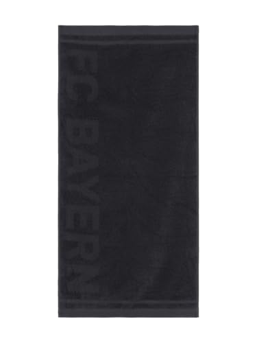 FC Bayern München Handtuch I Badetuch I Duschtuch I Grau I 100 x 50 cm von FC Bayern München