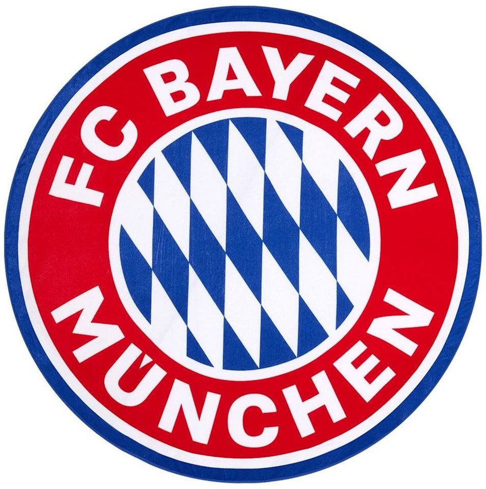 FC Bayern München Handtücher Strandtuch Logo von FC Bayern München
