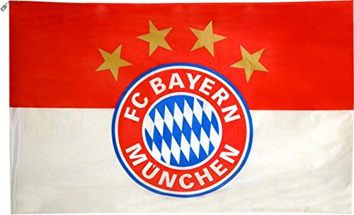 FC Bayern München Hissflagge Logo, 250x150cm von FC Bayern München