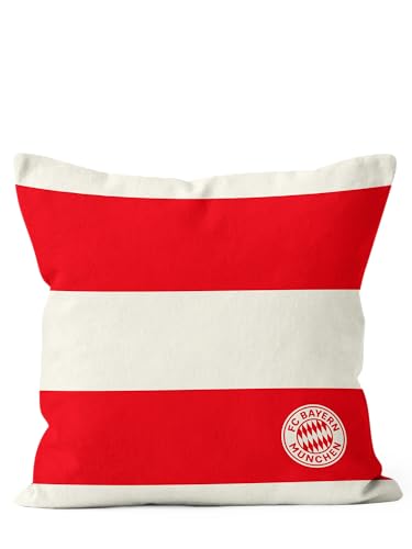 FC Bayern München I Kissen I Sofakissen I Rot/Weiß I 40x40 cm FC Bayern München I Kissen I Sofakissen I Rot/Weiß I 40x40 cm von FC Bayern München