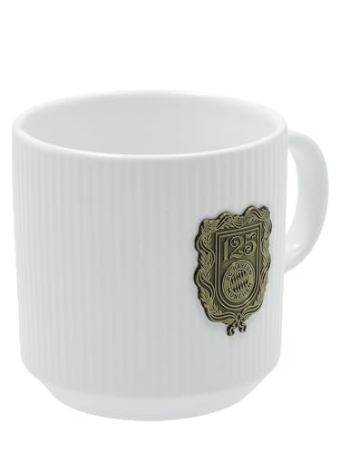 FC Bayern München I Tasse Platine - 125 Jahre I Weiß von FC Bayern München