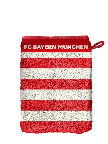 FC Bayern München I Waschhandschuh I Waschlappen I 2er Set I Rot-Weiß I Fußball FC Bayern München I Waschhandschuh I Waschlappen I 2er Set I Rot-Weiß I Fußball von FC Bayern München