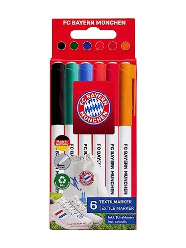 FC Bayern München Kinder Textilmarker 6er-Set von FC Bayern München