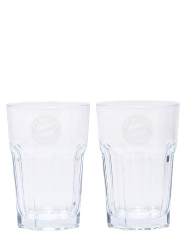 FC Bayern München Latte Macchiatto Glas 2er-Set I Fußball von FC Bayern München