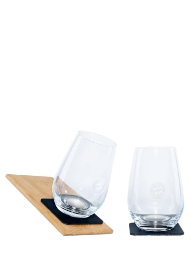 FC Bayern München | Magnet Glas | 2er Set | Magnet Glas mit Metall-Nano-Gel Pads von FC Bayern München