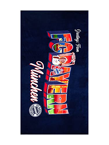 FC Bayern München Strandtuch/Badetuch Greetings from Bavaria von FC Bayern München