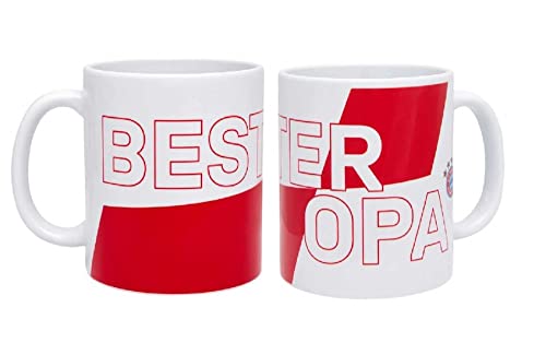 FC Bayern München Tasse - Bester Opa - Kaffeetasse Kaffeebecher FCB von FC Bayern München