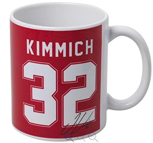 FC Bayern München Tasse Kimmich Munich, Spüchetasse Kaffeetasse Kaffeebecher Cup Mug (Rekordmeister) von FC Bayern München