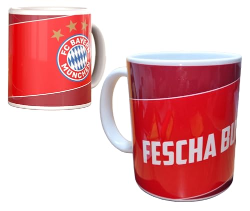 FC Bayern München Tasse Sprüchetasse, Cup, Mug, Kaffeetasse, Tasse, Kaffeebecher (Fescha Bua) von FC Bayern München