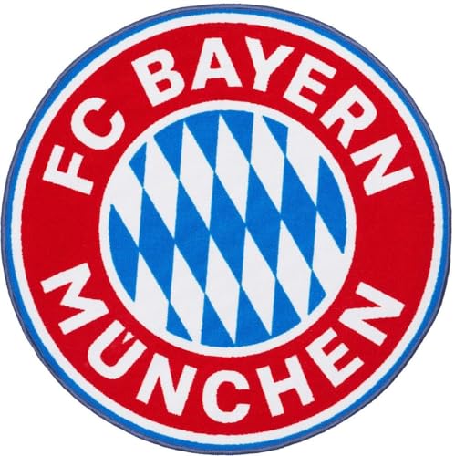 FC Bayern München Teppich Logo Rot von FC Bayern München