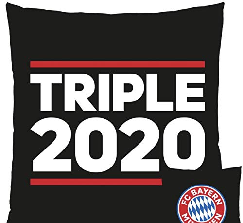 FC Bayern München Triple Sitzkissen Kissen, Pillow, almohada, oreiller Sofakissen von FC Bayern München