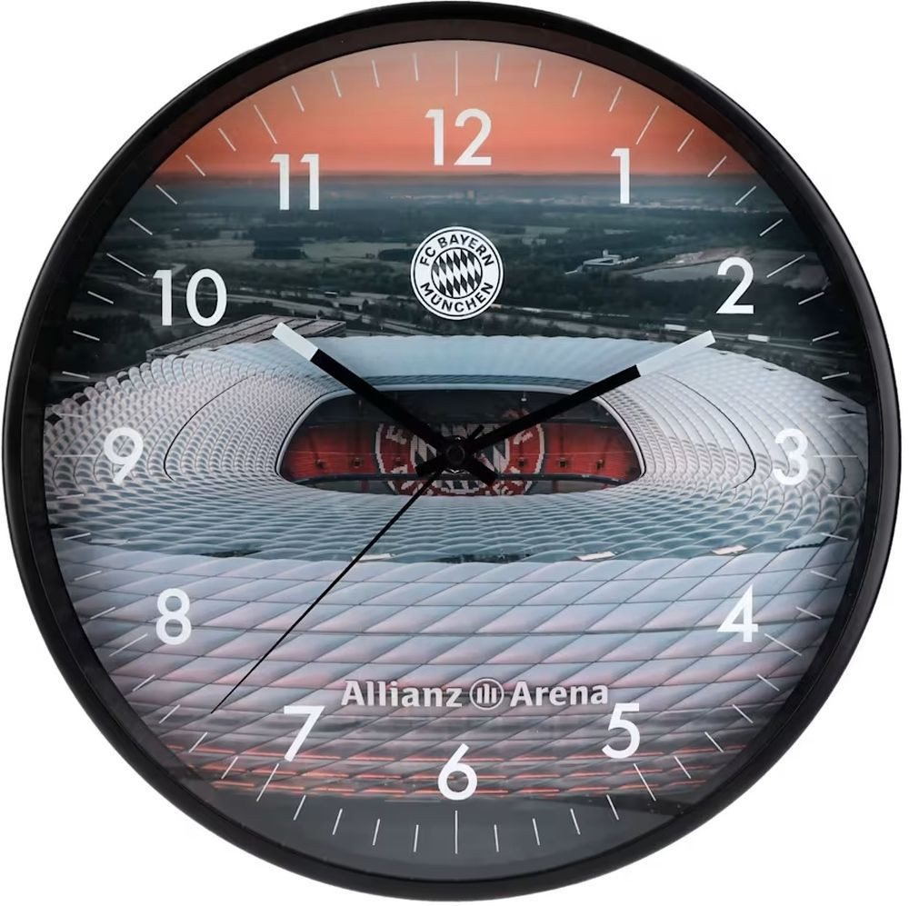 FC Bayern München Wanduhr Wanduhr Glow in the dark von FC Bayern München
