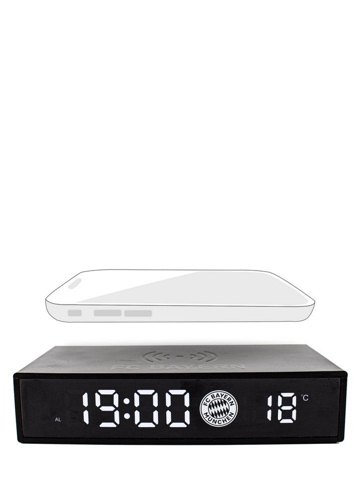 FC Bayern München Wecker FC Bayern München I Wecker Digital I Schwarz I Mit Ladefunktion FC Bayern München Wecker FC Bayern München I Wecker Digital I Schwarz I Mit Ladefunktion von FC Bayern München