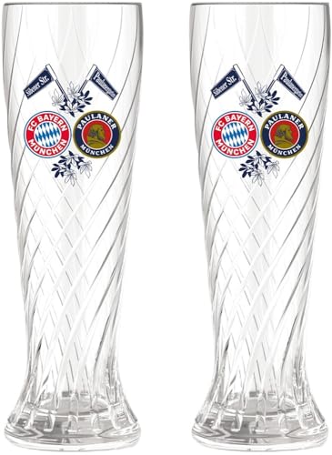 FC Bayern München Weißbierglas 2er -Set - STK FC Bayern München Weißbierglas 2er -Set - STK von FC Bayern München