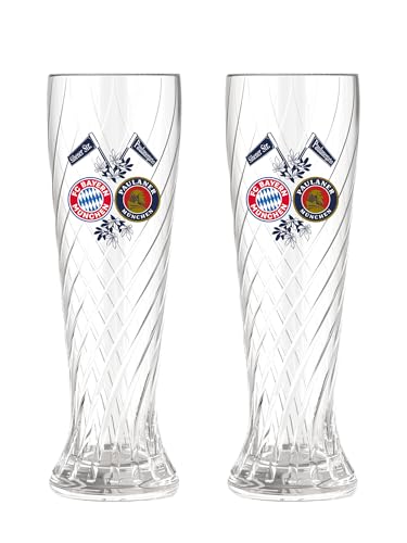 FC Bayern München Weißbierglas 2er-Set von FC Bayern München