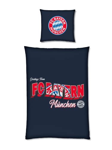FC Bayern München Wende Bettwäsche - Greetings - 2-teilig FCB von FC Bayern München