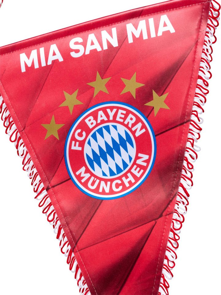 FC Bayern München Wimpelkette Wimpel Mia san mia/RD von FC Bayern München