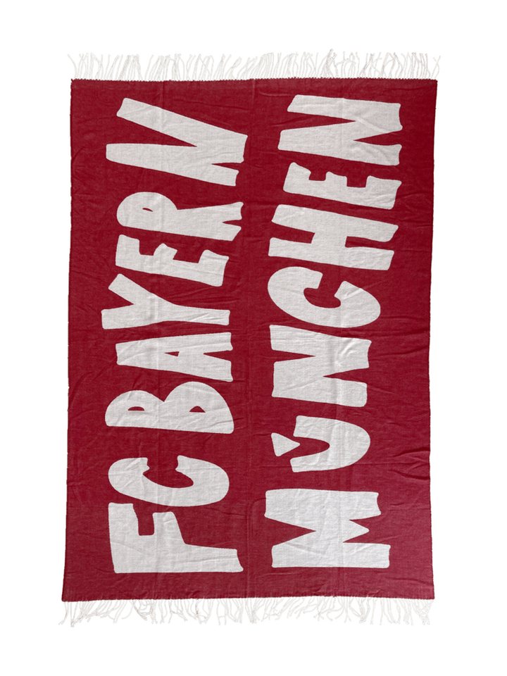 Wohndecke FC Bayern München I Wohndecke I Rot, FC Bayern München von FC Bayern München