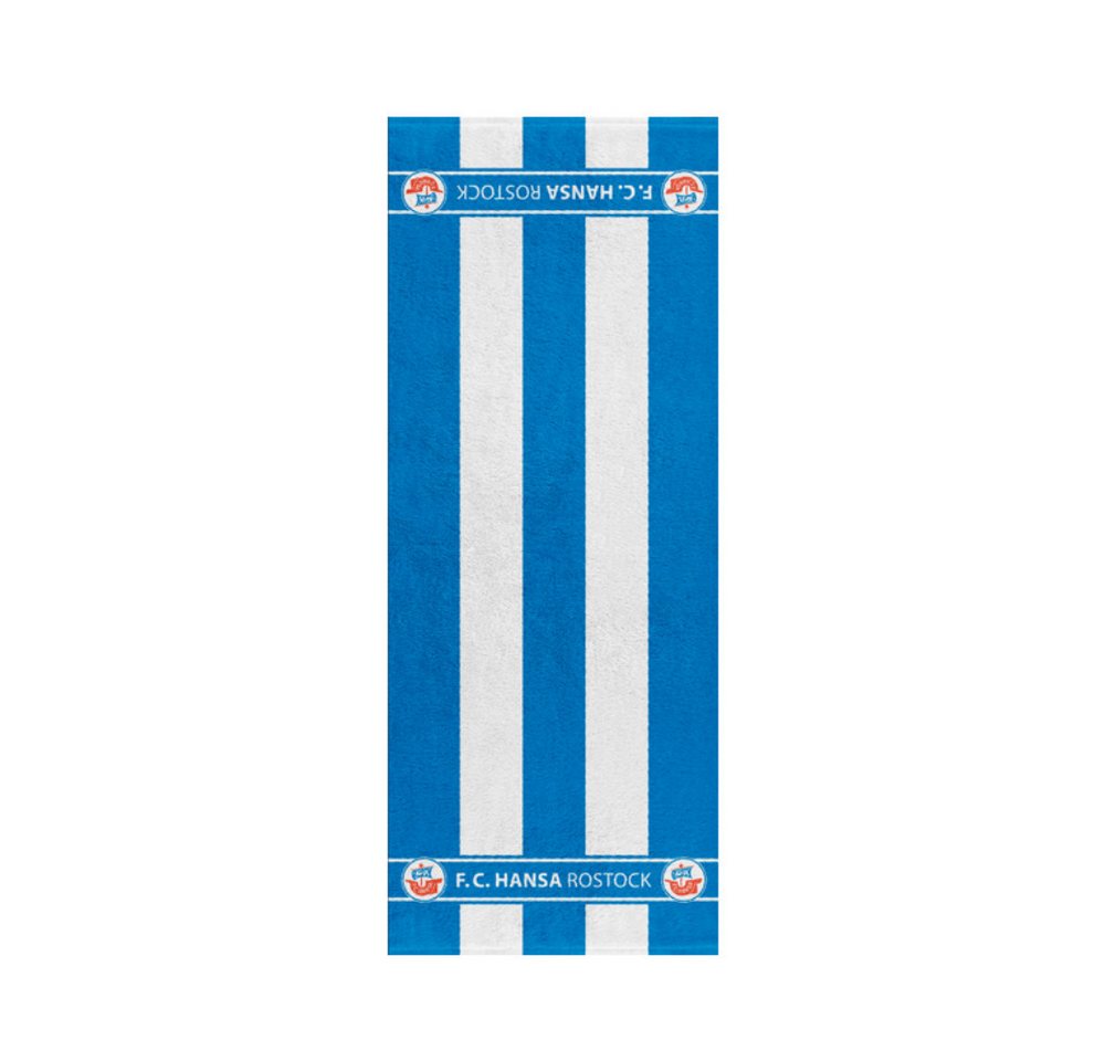 FC Hansa Rostock Hansa Rostock Badetuch Blockstreifen 70x180cm FC Hansa Rostock Hansa Rostock Badetuch Blockstreifen 70x180cm von FC Hansa Rostock