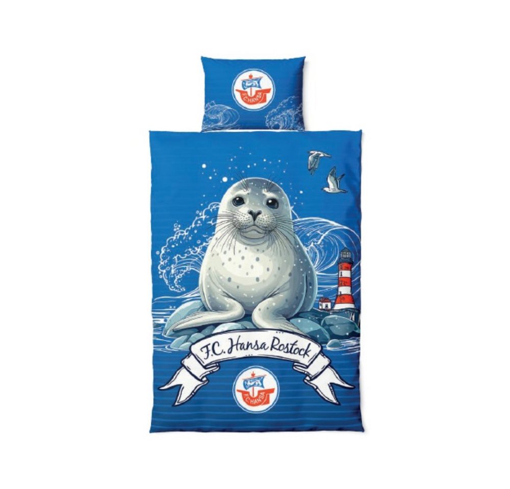FC Hansa Rostock Bettwäsche Hansa Rostock Kinder-Bettwäsche Robby von FC Hansa Rostock
