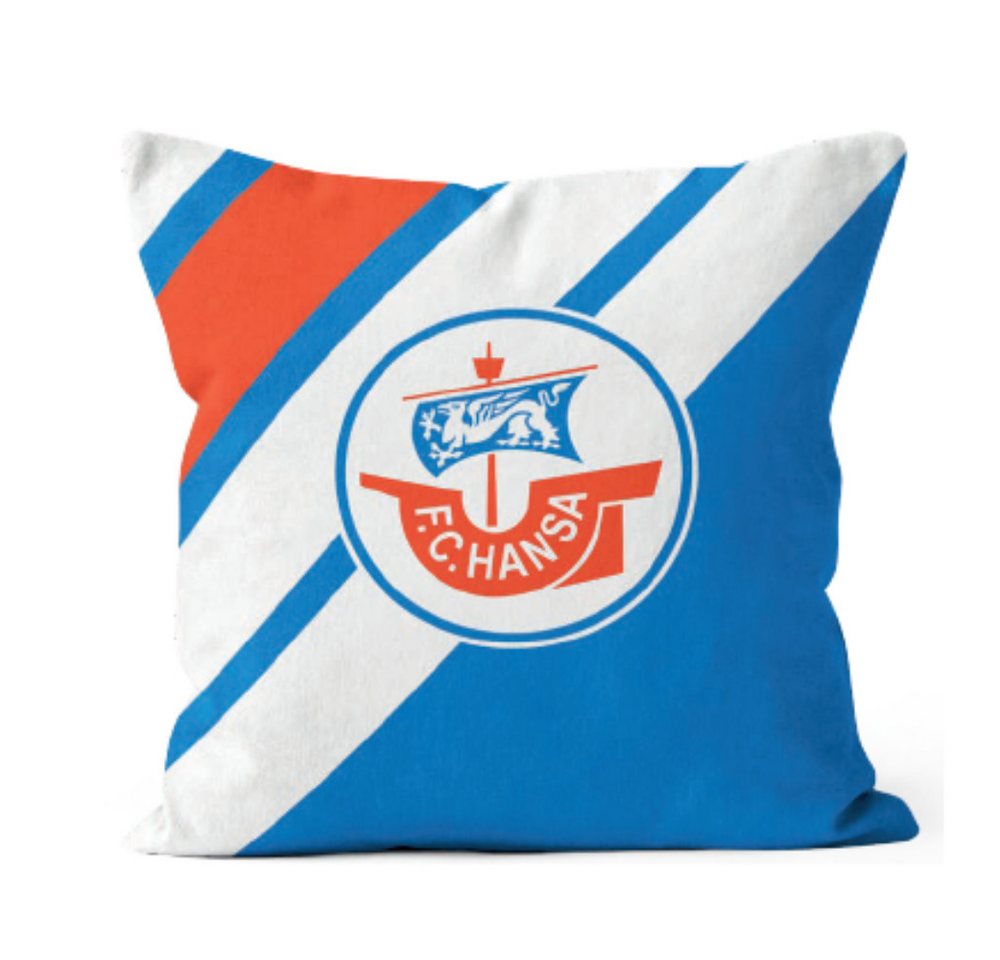 FC Hansa Rostock Dekokissen Hansa Rostock Retro Deko-Kissen Streifen FC Hansa Rostock Dekokissen Hansa Rostock Retro Deko-Kissen Streifen von FC Hansa Rostock