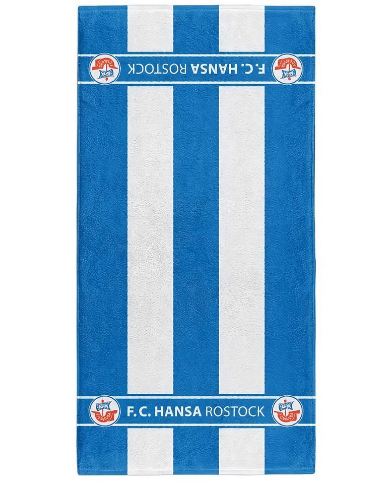 FC Hansa Rostock Handtücher Handtuch Blockstreifen 50x100cm FC Hansa Rostock Handtücher Handtuch Blockstreifen 50x100cm von FC Hansa Rostock