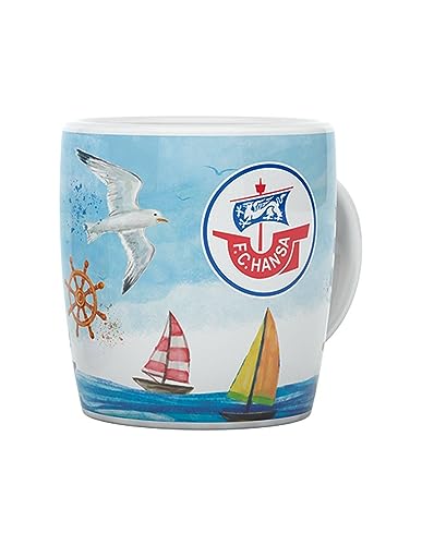 FC Hansa Rostock Tasse Becher Kaffeetasse ** Ostseeküste ** von Zippo