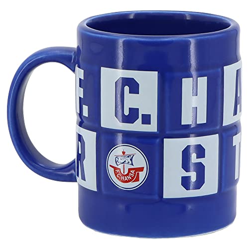 FC Hansa Rostock Tasse Becher Kaffeetasse ** Relief ** von Zippo