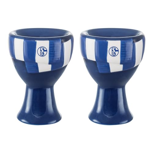 FC Schalke 04 Eierbecher 2er Set (blau) von FC Schalke 04